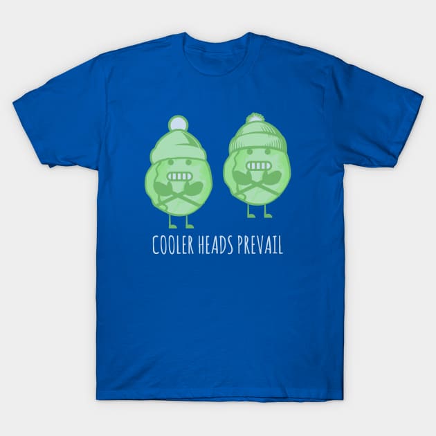 Lettuce Cooler Heads Prevail T-Shirt by Bigfinz